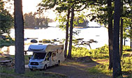 Getnö camping ved Åsnen