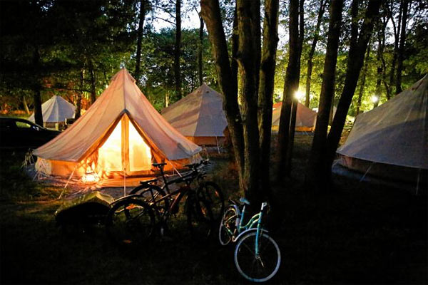 Luksuscamping på Tredenborgs Camping
