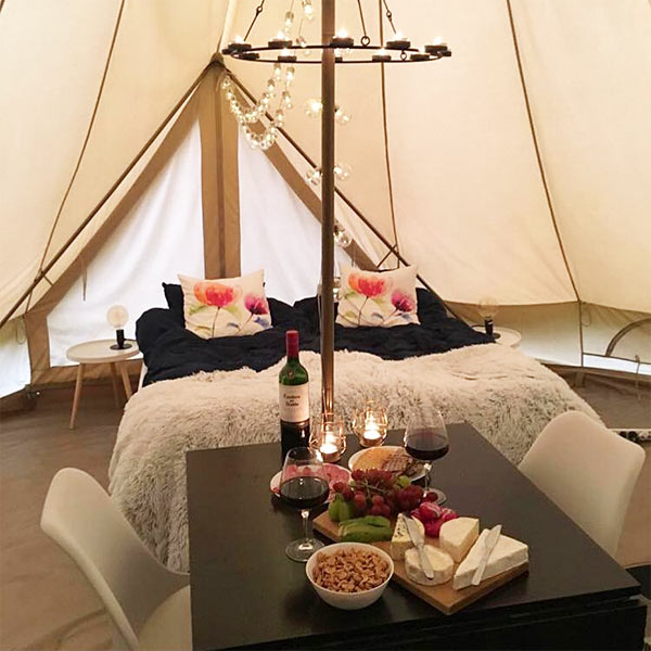 Luksuscamping på Tredenborgs Camping Luksuscamping på Tredenborgs Camping