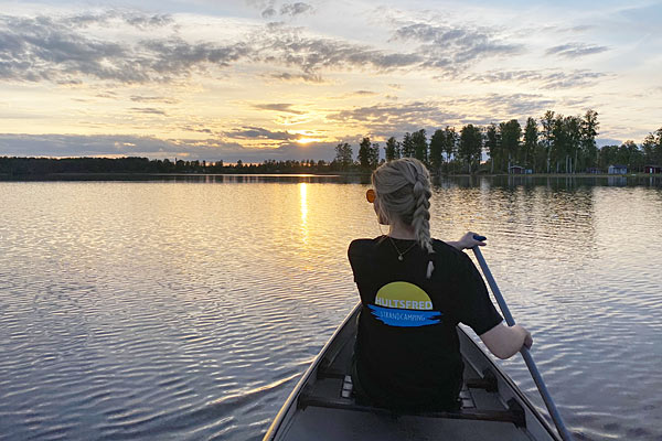 Hultsfred camping ligger smukt ved søen Hulingen Hultsfred camping ligger smukt ved søen Hulingen