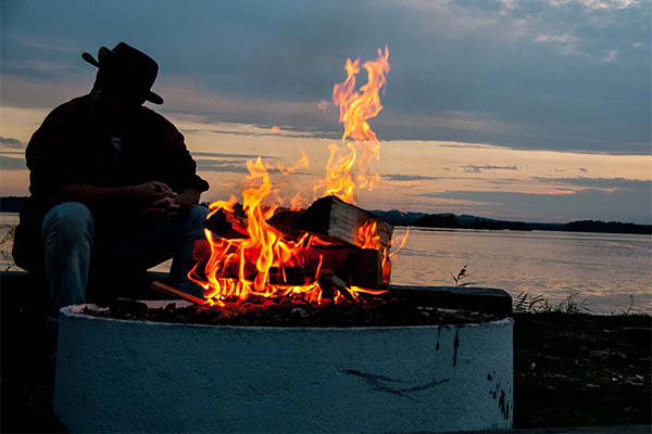 Lejrliv på Mjölknabbens Camping