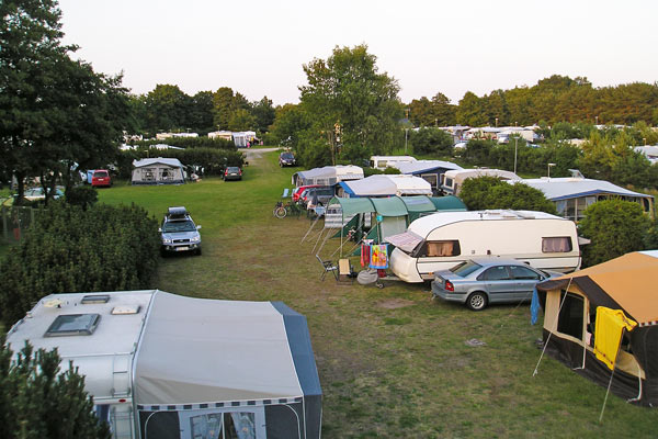 Campingpladsen på Øland