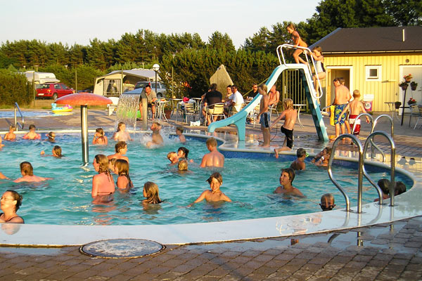 Swimmingpool på Sonjas Camping på Öland