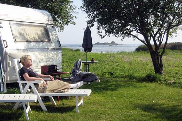 Tredenborgs Camping er en behagelig familiecamping ved kysten