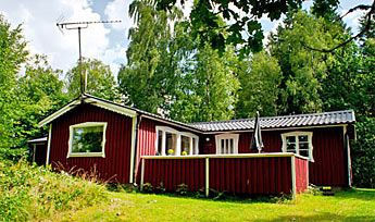 Feriehus i landlige omgivelser i Småland