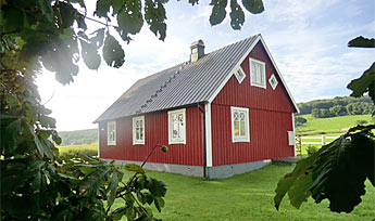 Landligt feriehus ved Båstad og Vallåsen
