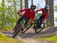 Downhill-MTB på Vallåsen