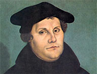 Martin Luther malet 1539 af L. Granach