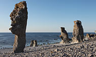 Langhammars raukar på Fårö