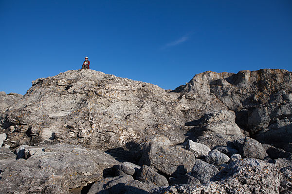 Digerhuvud på Fårö