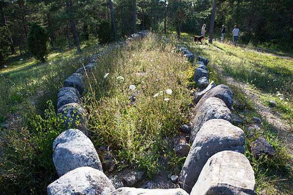 Skibssætningen med Tjelvars grav