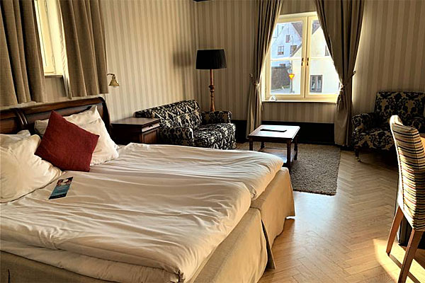 Dobbeltværelse på Clarion Hotel Wisby i Visby