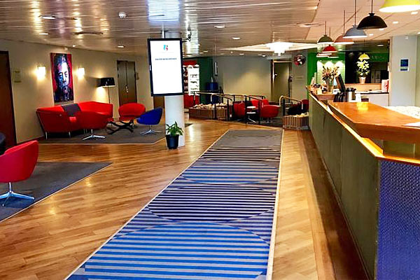 Lobbyen på Hotel Good Morning Helsingborg Lobbyen på Hotel Good Morning Helsingborg