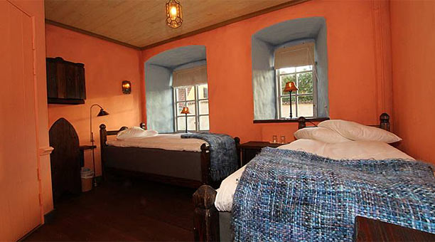 Dobbeltværelse på Hotel Helgeand i Visby