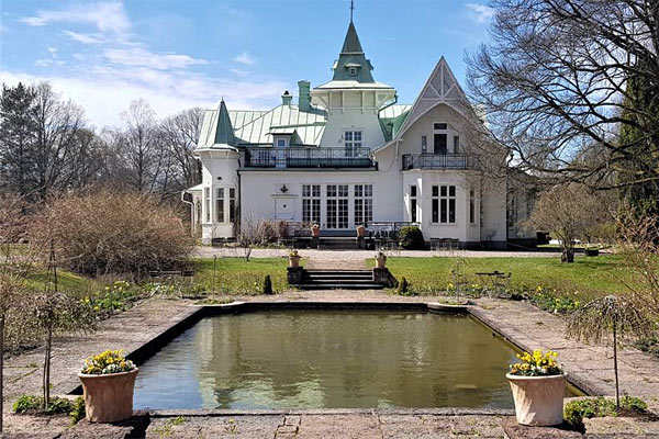 Hotelophold på Hotel Villa Gransholm ved Växjö