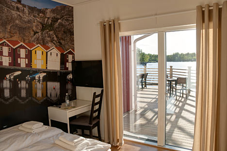 Værelse på Sjöstugans Hotel Værelse på Sjöstugans Hotel