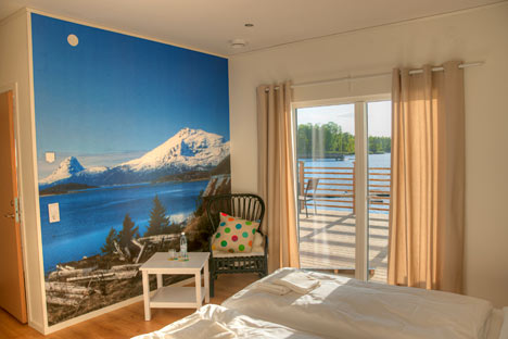 Værelse på Sjöstugans Hotel Værelse på Sjöstugans Hotel