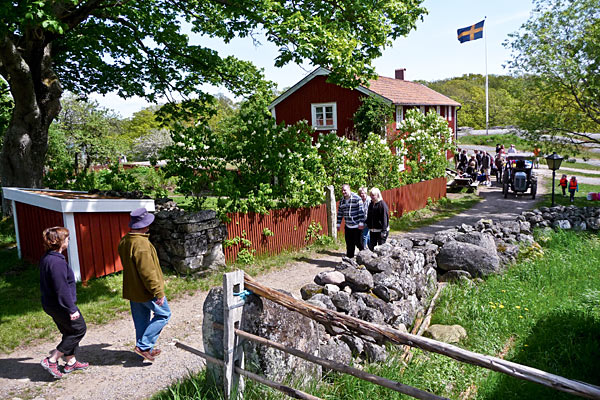 Vores kajakker ligger i Järnavik