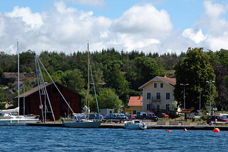 Vores kajakker ligger i Järnavik Vores kajakker ligger i Järnavik