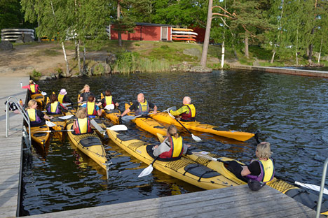 På kajaktur