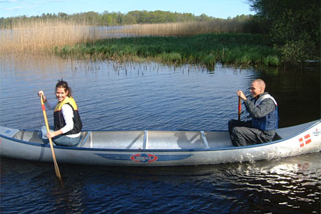 Lej kano hos Torne Camping Lej kano hos Torne Camping