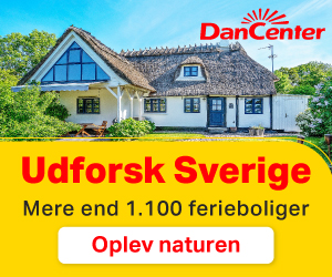 Vælg mellem 1100 svenske huse hos DanCenter