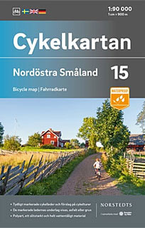 Cykelkort 15. Målestok 1:90.000