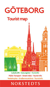 Göteborg tourist map