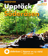 Pakke med tre kort over Söderåsen og selve nationalparken