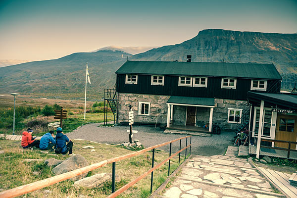 Hovedbygningen på Kebnekaise Fjeldstation