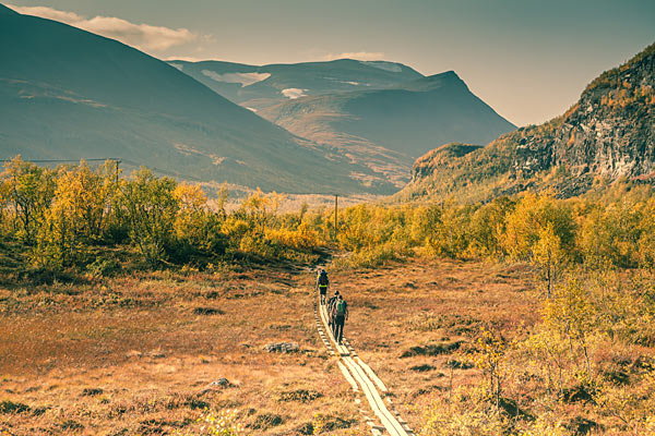 På vej mod Kebnekaise Fjällstation