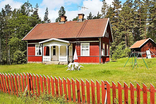 Ødegård nær Kristdala i Småland Ødegård nær Kristdala i Småland