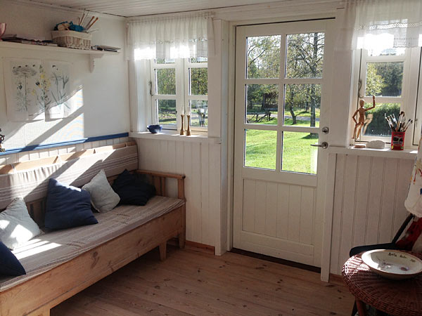 Ødegård i Halland - Veranda eller på svensk: Forstuekvist Ødegård i Halland - Veranda eller på svensk: Forstuekvist