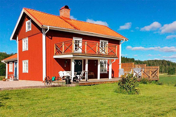 Ødegård nær Vimmerby, Gamleby og Västervik i Småland Ødegård nær Vimmerby, Gamleby og Västervik i Småland
