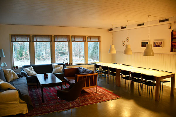 Ødegårdens køkken / opholdsstue Ødegårdens køkken / opholdsstue