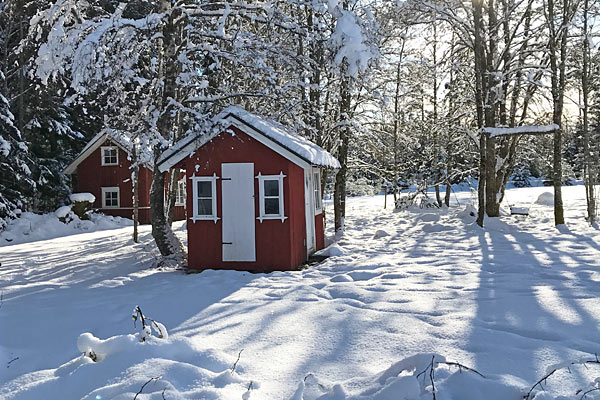 Sommerhusets anneks på 12 kvm Sommerhusets anneks på 12 kvm