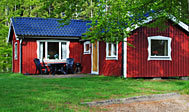 Sommerhus ved Älmhult i Småland, Sverige