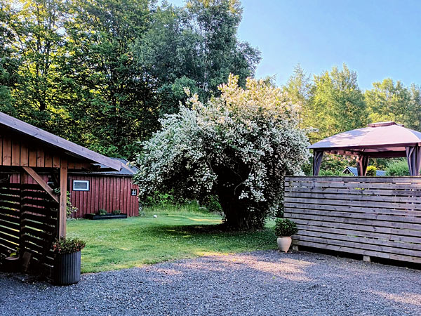 Hyggeligt fritidshus i nordnøstlige Skåne