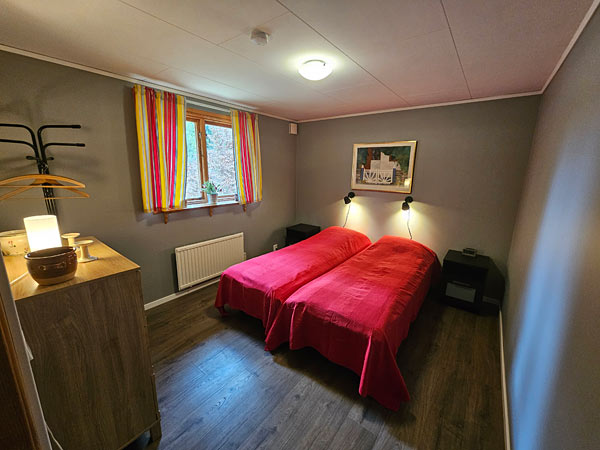 Dobbeltseng i sommerhuset Dobbeltseng i sommerhuset