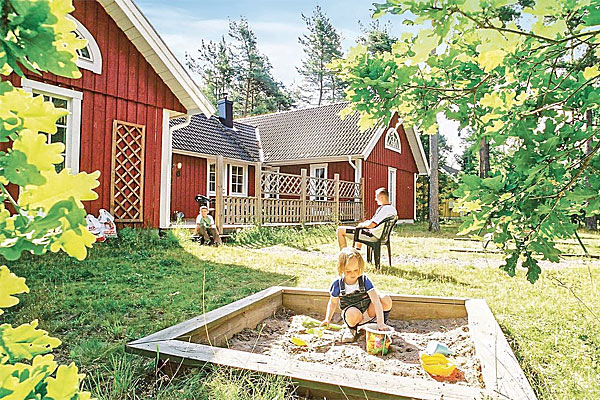 Børnevenligt feriehus på Øland Børnevenligt feriehus på Øland