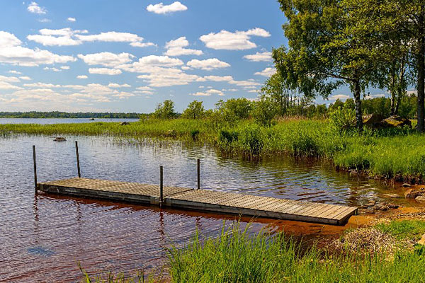 Badesø ved villaen Badesø ved villaen