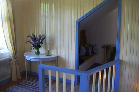 Feriehusets hall på første sal Feriehusets hall på første sal