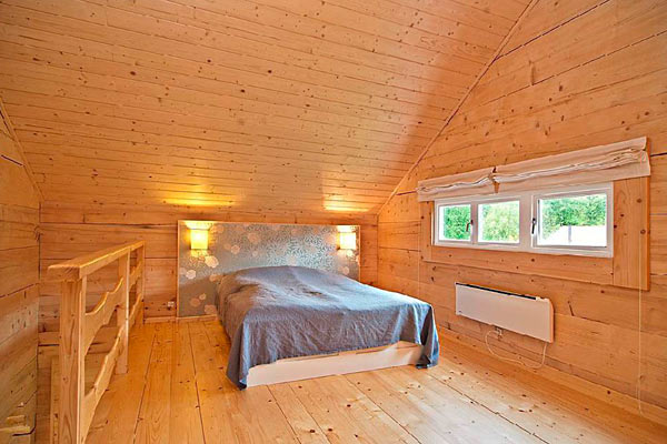 Luxury Cabin, soveværelse