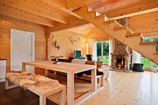 Luxury Cabin, stuen