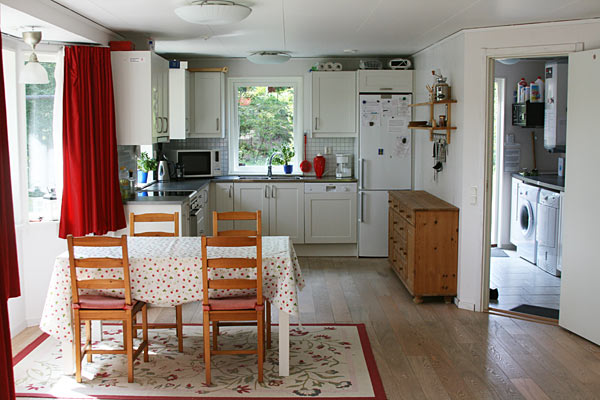 Sommerhus i første række - køkkenet