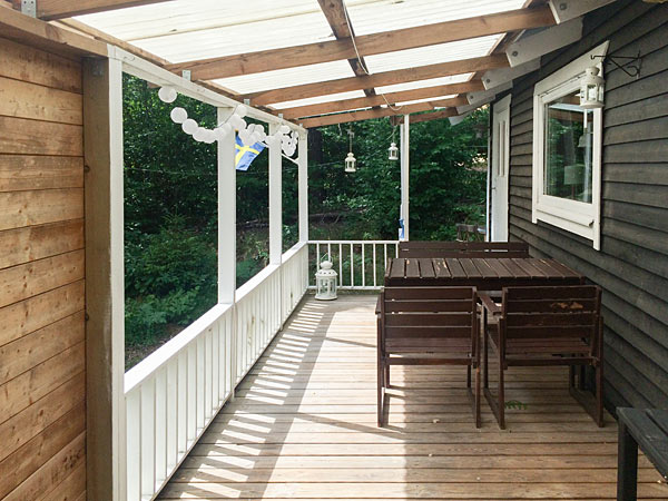 Sommerhusets terrasse Sommerhusets terrasse