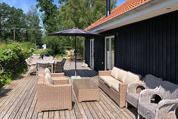 Swedish House, terrasse