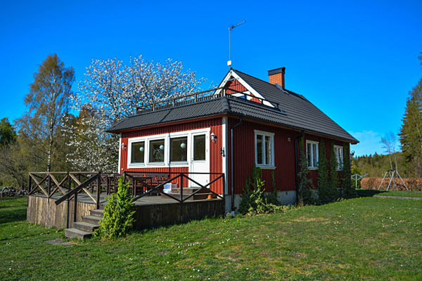 Denne hytte hedder Bergshus og er på 100 kvm Denne hytte hedder Bergshus og er på 100 kvm