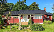Hyggeligt feriehus til 8 personer nær søen Åsnen i Småland
