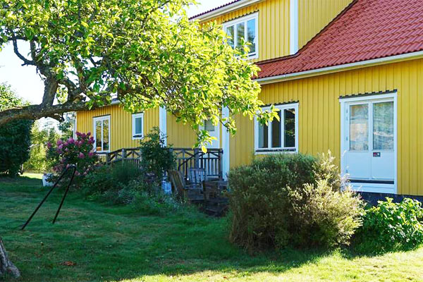 Feriehus ved Vimmerby i Småland til 10 personer